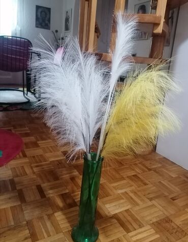 Ostali kućni dekor: Veštačko cveće, bоја - Bela, Novo