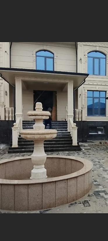 Лестницы из гранита, мрамора: Лестница из гранита, мрамора Для дома, Форма лестницы: Прямая, Стиль: Классический — 19