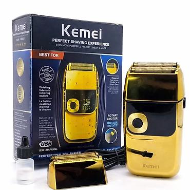 bmw akumulator: №: 8392 Məhsulun adı: Elektrik ülgüc Kemei KM-2028 Gold Edition — 1