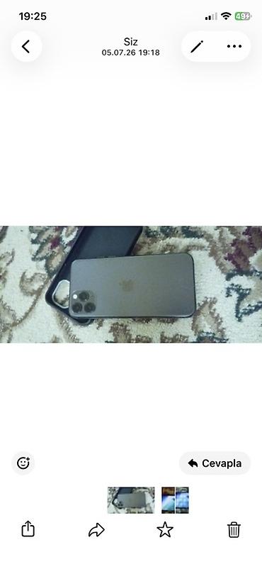 IPhone 11 Pro, 64 GB, Space Gray, Face ID lalafo.az -da IPhone 11 Pro, 64 GB, Space Gray, Face ID