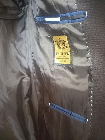 Костюмдар: Мужской пиджак ELITMEN (Made in Turkey), модель Slim Fit. Размер: 48 - — 4