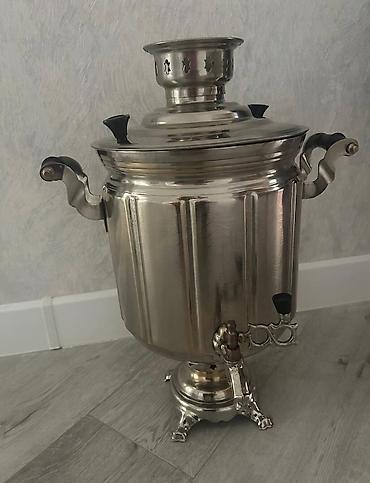 çay daşı: İşlənmiş Od Samovar, 7 l, Ödənişli çatdırılma — 1