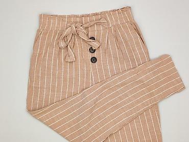 szeroki pas: Stradivarius, Spodnie materiałowe damskie, rozmiar S — 1