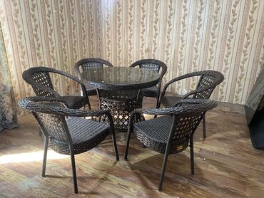 Комплекты садовой мебели: Комплект садовой мебели, Стол, Ротанг — 4