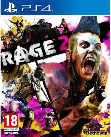 игры для ps 5: Оригинальный диск!!! Rage 2 (PS4) Окунитесь в постапокалиптическую