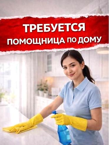 домраб: Требуется Домработница, График: Гибкий график, Неполный рабочий день, Оплата: Еженедельно — 1