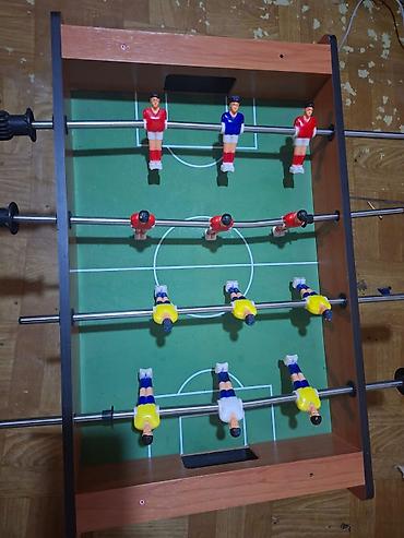 İdman oyunları: Stolüstü futbol (foosball) oyunu - Kompakt stolüstü model: ev, ofis — 1