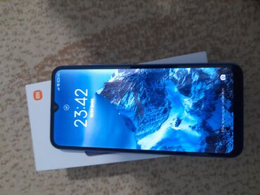 telefon aliram: Xiaomi Redmi 10A, 64 GB, rəng - Göy, 
 Barmaq izi, İki sim kartlı