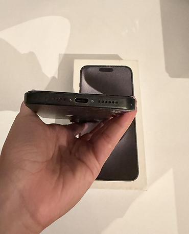 Apple iPhone: IPhone 15 Pro Max, Qara, Sənədlərlə — 10