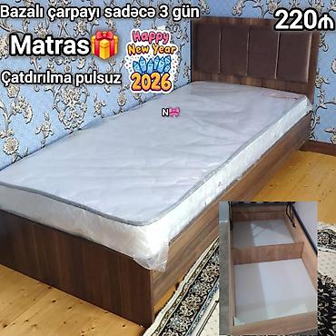 dosek satisi: Satılır:*Birbaşa istehsalçıdan BAZALI çarpayı* Qeyd:Yenidir,sifarişlə — 1