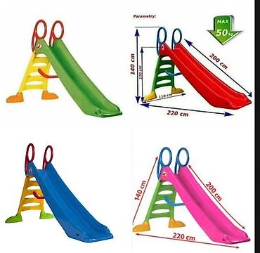 gorionici na plin: Veliki dohany tobogan 2 m - 9900 din - Dimenzije: ?140 cm,nosivosti — 1