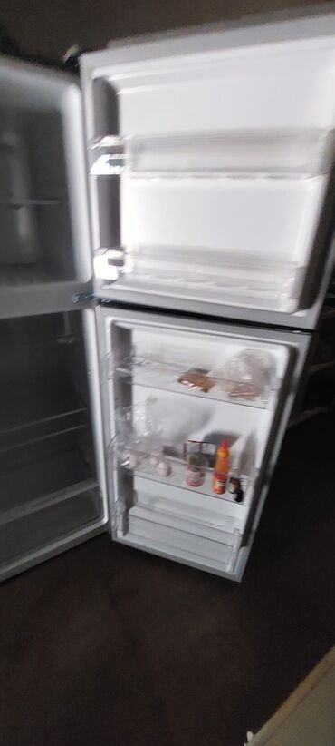 yuxa saci: Б/у 2 двери Hoffman Холодильник Продажа, цвет - Серебристый