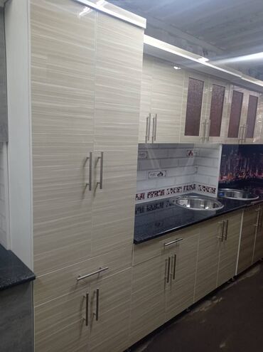 Кухонные шкафы: Кухонные гарнитуры Кухонные гарнитуры новые Ширина 2м Высота 2м — 9