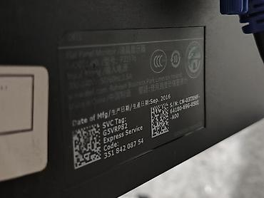 pro m1: Монитор, Dell, Б/у, 22" - 23" — 2