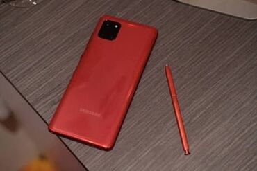 самсунг not 10: Samsung Note 10 Lite, Б/у, 128 ГБ, цвет - Красный, 2 SIM