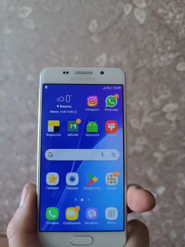 Samsung: Samsung Galaxy A3, Б/у, цвет - Белый, 2 SIM