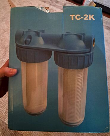 фильтр: İki mərhələli su filtri sistemi – TC-2K - Model: TC-2K, divara montaj