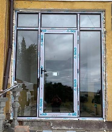 Готовые пластиковые окна: Готовое пластиковое окно, Тип окна: Стандартные, Декоративные особенности: Фрамуга, Новый, Бесплатная установка, Без рассрочки — 13