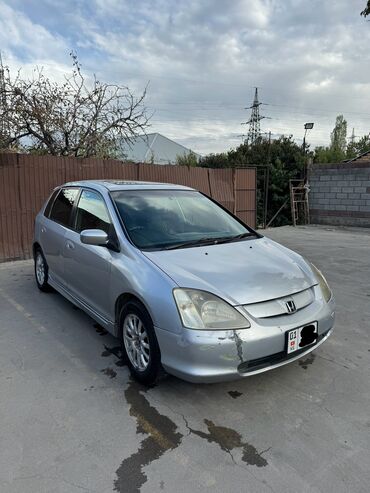 Honda: Honda Civic: 2003 г., 1.7 л, Вариатор, Бензин, Хэтчбэк