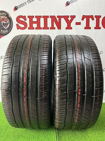 28545r21: Шины 285 / 45 / R 21, Лето, Б/у, Пара, Внедорожные (АТ/МТ), Hankook — 1