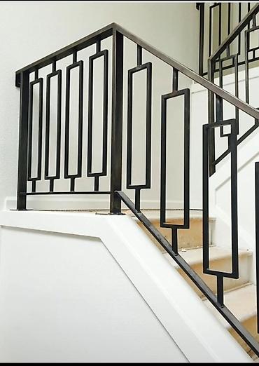 Pilləkən məhəccərləri: Yeni Pilləkən məhəccəri, Polad, Ödənişli çatdırılma, Ünvandan götürmə, Pulsuz çatdırılma — 8