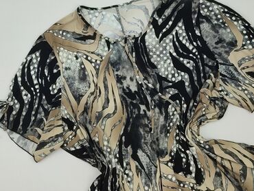 bluzki nietoperz plus size: Women's blouse, size One size