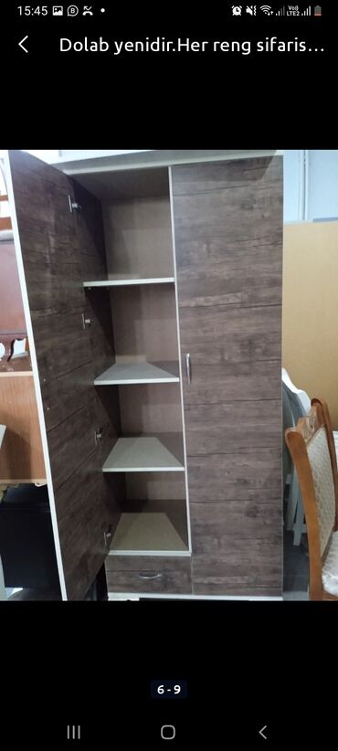 Dolablar: Yeni, Açılan, 3 qapılı Düz dolab, Azərbaycan -da lalafo.az — 8 Dolablar: Yeni, Açılan, 3 qapılı Düz dolab, Azərbaycan — 8