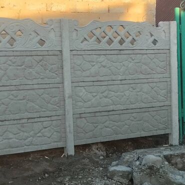 Железобетонные заборные плиты: Железобетонная заборная плита, Длина: 2 м, Высота: 2,5 м, Толщина: Другая толщина, Новый — 6