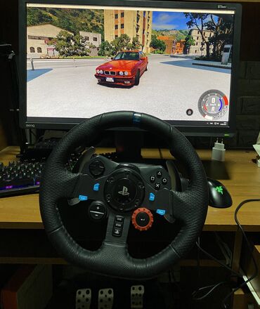 logitech руль g25: Logitech G29+Shifter руль в хорошем состоянии,коробка передач