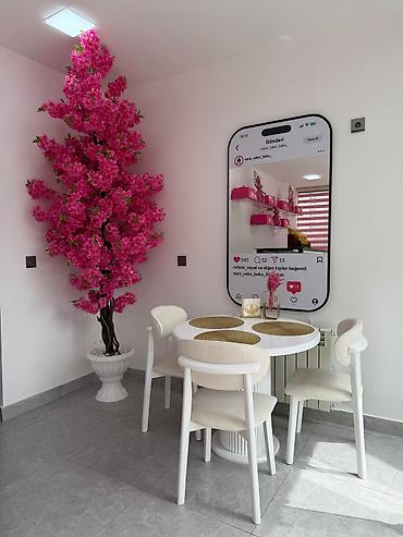 sakura agaci: Stol stul 300 Azn. İnstaqram güzgü 100 Azn. Sakura agac 280 Azn — 1