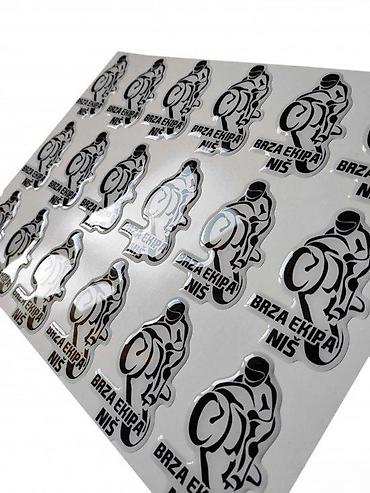 Reklamiranje, štampanje: Izrada REKLAMNIH STIKERA - po vašoj želji - 1187 📌 Opis: Izrada — 14