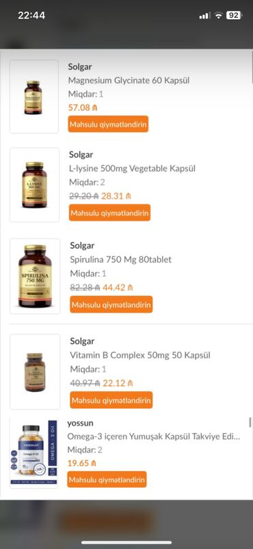 Vitaminlər və BAƏ: Saç, dəri və immunitet üçün vitamin paketi – Saç tökülməsini azaldır