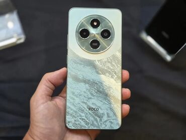повербанк на ноутбук: Poco C75, Колдонулган, 256 ГБ, түсү - Жашыл, 2 SIM