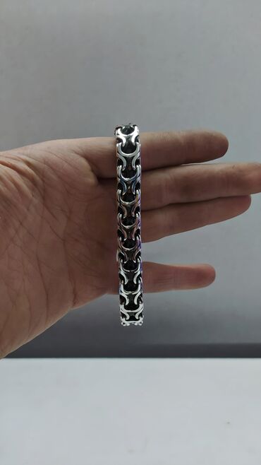 Серебряные цепочки: Серебряная цепь "Император" вес 120 гр 60 см Ручная работа Серебро 925 — 22