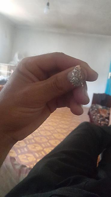 starex is saatlari: Gümüş rəngli qadın üzüyü - Material: ağ metal (gümüş tonlu) - Dizayn — 2