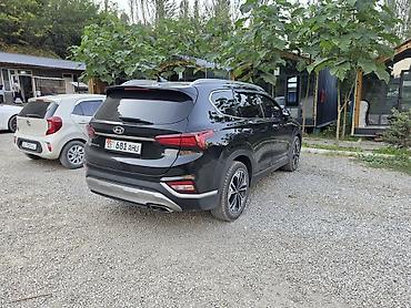 экран саната: Hyundai Santa Fe: 2019 г., 2 л, Автомат, Бензин, Кроссовер — 3
