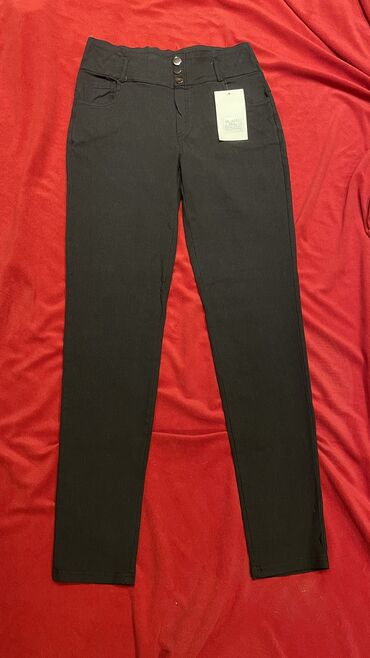 baggy pantalone: Trousers M (EU 38), L (EU 40), color - Black