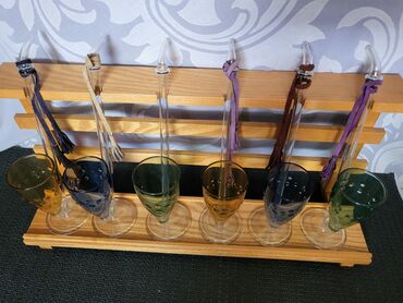 Ostali antikviteti: Servis casa rucni rad iz 50ih.god.za zestoko pice. Case tkz — 8