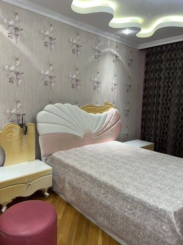 Yataq otağı dəstləri: İkinəfərlik çarpayı, 2 tumba, Dolab, Komod — 6