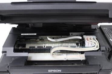 planşet təmiri: Epson L364 model printer əla vəziyyətdədir, təcili satılır həm qara