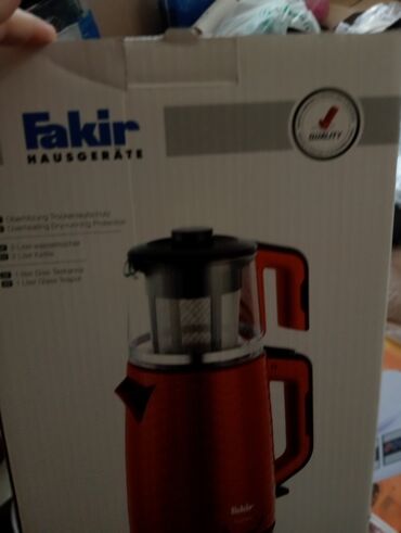 Mətbəx texnikası: Elektrik çaydan Fakir, 1.6 - 2 l, Yeni, Ödənişli çatdırılma