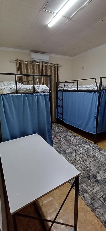 Аренда отелей и хостелов: Халал-хостел — удобные койко-места в общих комнатах с двухъярусными — 4