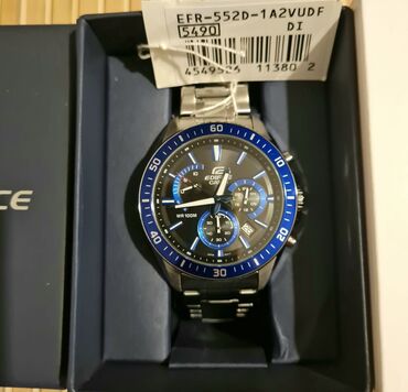 Qol saatları: Yeni, Qol saatı, Casio, rəng - Mavi — 1