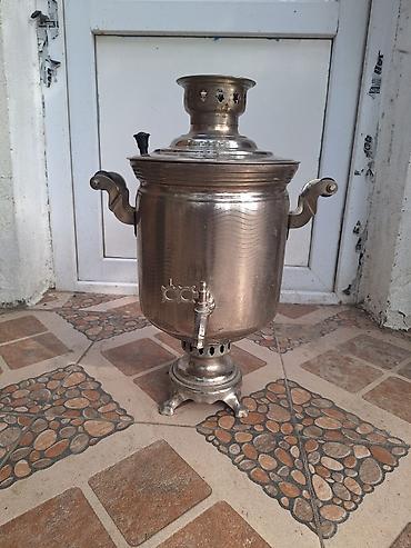 Samovarlar: İşlənmiş Od Samovar, 7 l, Ünvandan götürmə — 2
