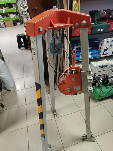 alet desti: Daşınan üçayaqlı mini kran – əl vinçi ilə Məhsul təsviri: - Üçayaqlı — 1