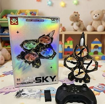 uşaqlar üçün oyuncaqlar: Overlord SKY+ dron-u – 2.4 GHz pultla idarə olunan, 14+ yaş üçün uçuş — 2