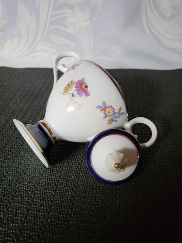 Ostalo posuđe: Secernica porcelanska nova bw porcelan Bavaria 1930g+. Posuda za — 8