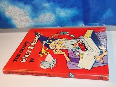 gitare za decu: THE GIANT WALT DISNEY WORD BOOK1981 vuk karadžictvrd povezveliki — 2