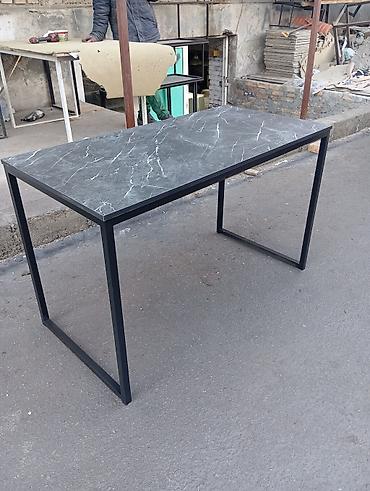 Офисные столы: Офисный стол, Новый, Нерегулируемый, цвет - Черный, Прямоугольный — 4