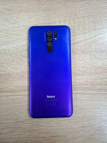 redimi 9: Xiaomi Redmi 9, 64 GB, rəng - Bənövşəyi, 
 Zəmanət, Barmaq izi, İki sim kartlı